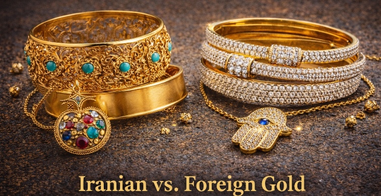 طلای ایرانی بهتر است یا خارجی؟ بررسی تفاوت‌ها قبل از خرید